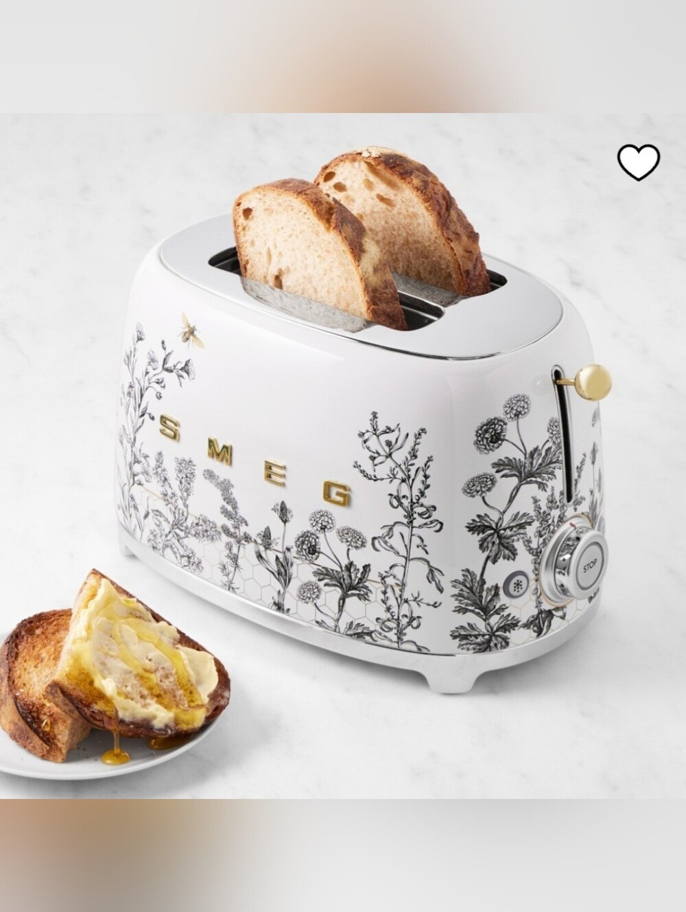 NEW!!! SMEG Honeycomb 2-Slice, Retail Price $329.95 USD